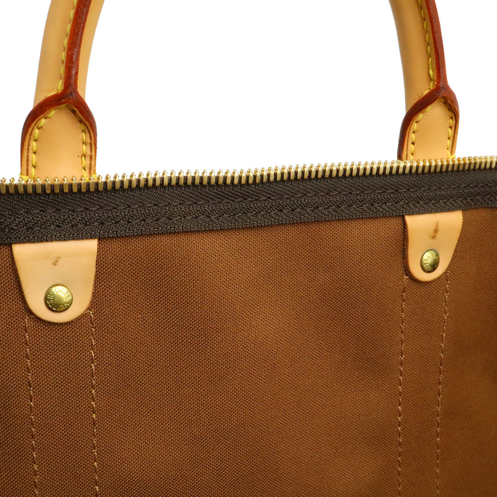 LOUIS VUITTON Authentic Brown Monogram Keepall 55 Boston Bag - Picture 7 of 10